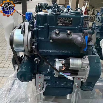 মূল নতুন Kubota D722 সম্পূর্ণ ইঞ্জিন ইলেকট্রনিক ডিজেল D722 ইঞ্জিন Assy