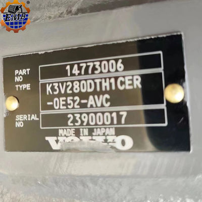 14773006 হাইড্রোলিক পাম্প VOE14773006 জন্য EC750 EC750D K3V280DTH হাইড্রোলিক পাম্প