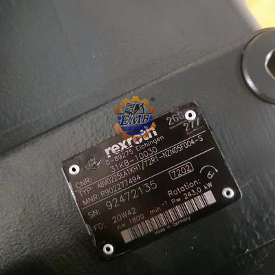 31KB-10030 Excavator R520LC-9 DX520 হাইড্রোলিক পাম্প R902277494 A8VO225 প্রধান পাম্প